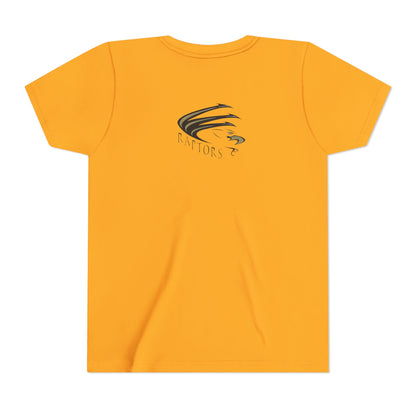 East Ridge Raptors Youth Gold Short Sleeve Tee