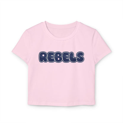 Champlin Park Rebels Women’s Baby Tee - Retro Graphic Top for Casual Vibes