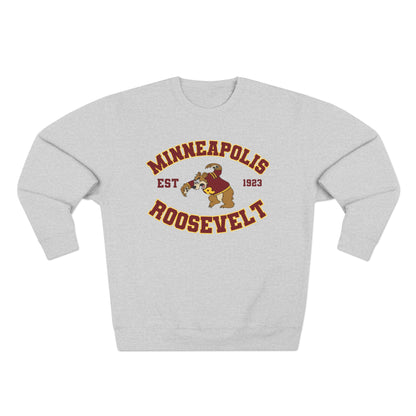 Minneapolis Roosevelt Teddies Unisex Crewneck Sweatshirt | Cozy School Spirit Apparel