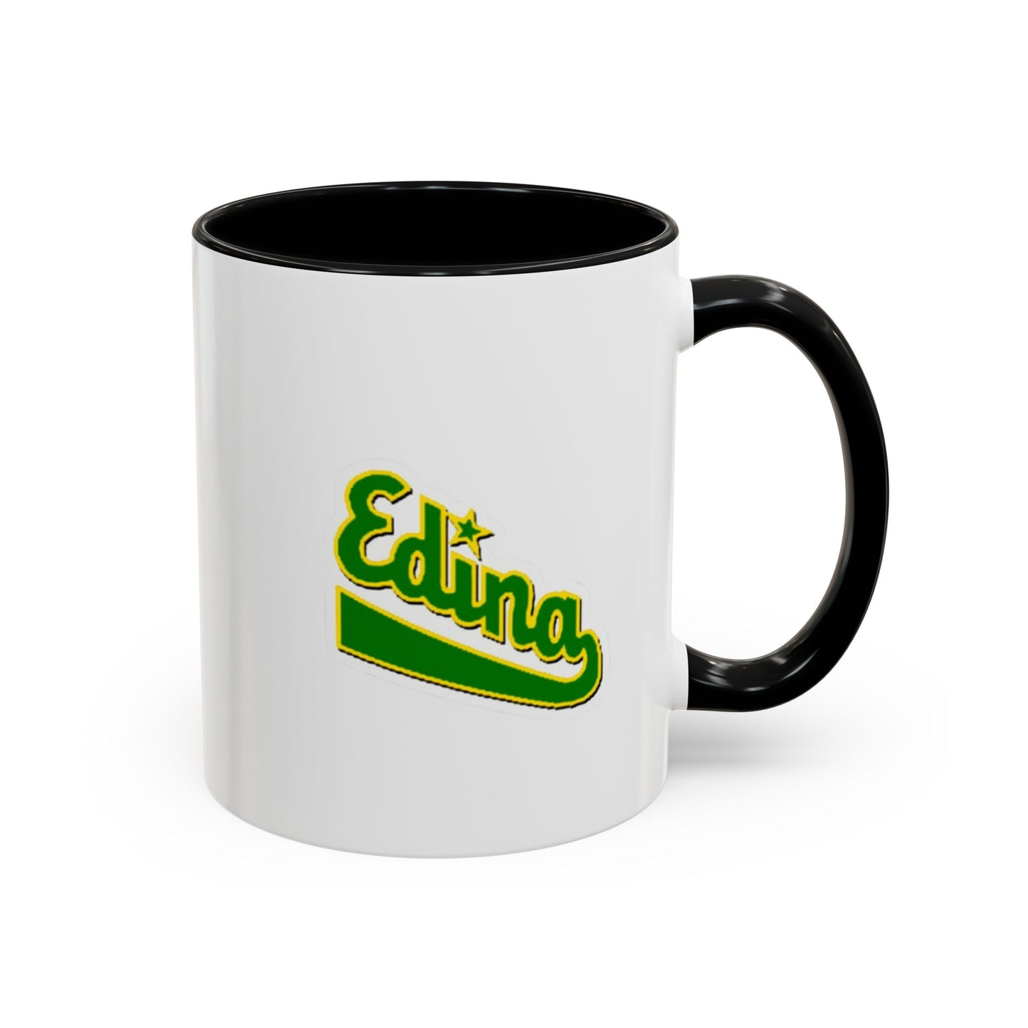 Edina Accent Coffee Mug - 11 & 15oz Ceramic - Perfect Gift for Coffee Lovers