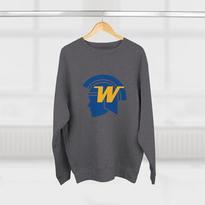 Unisex Crewneck Sweatshirt with Wayzata Trojans Design - Perfect for Sports Fans & Casual Wear