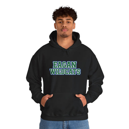 Eagan Wildcats Bold Logo Hoodie