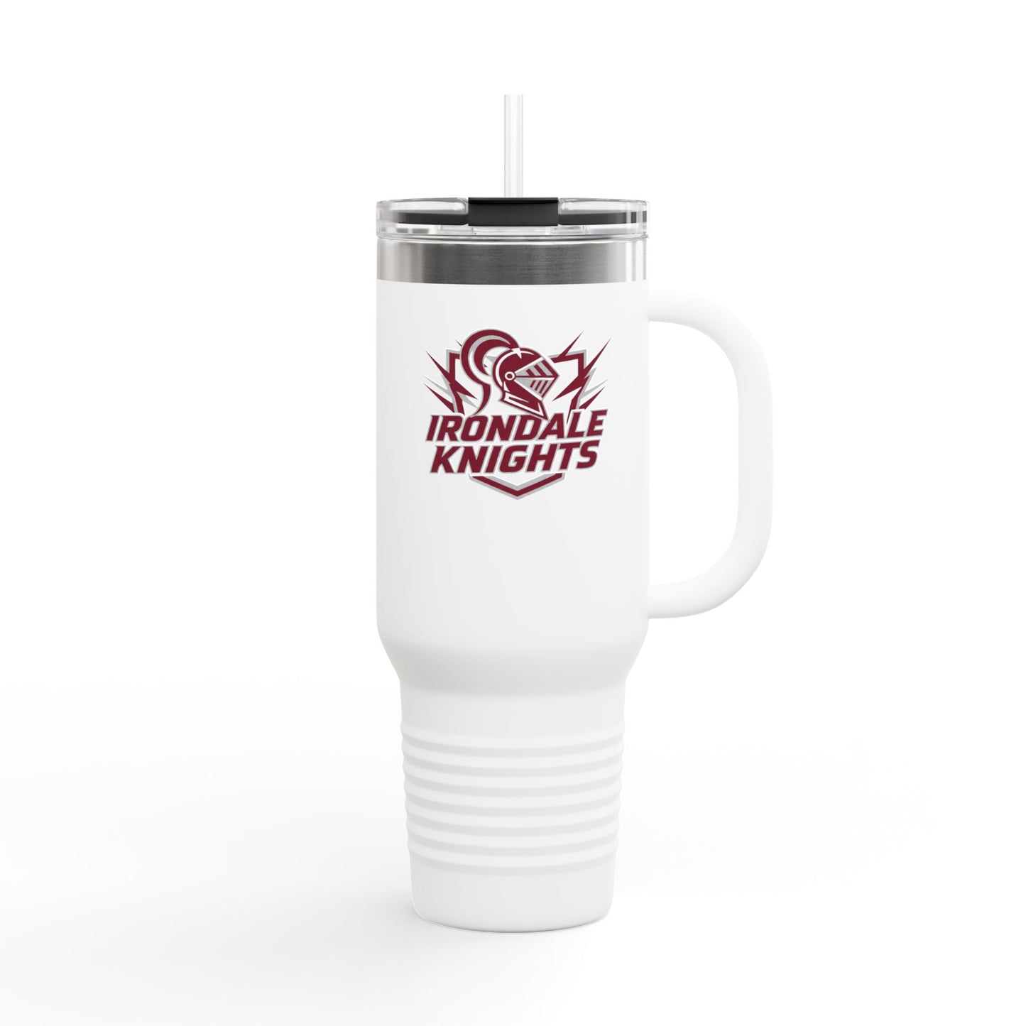 Irondale Knights Insulated Travel Mug - 40oz with Straw