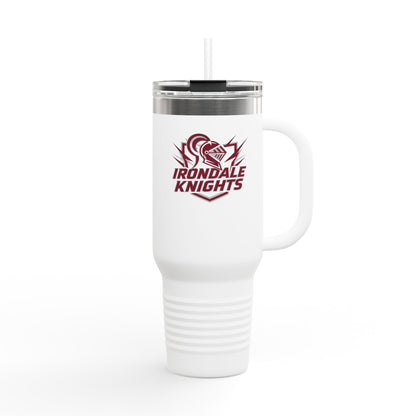 Irondale Knights Insulated Travel Mug - 40oz with Straw