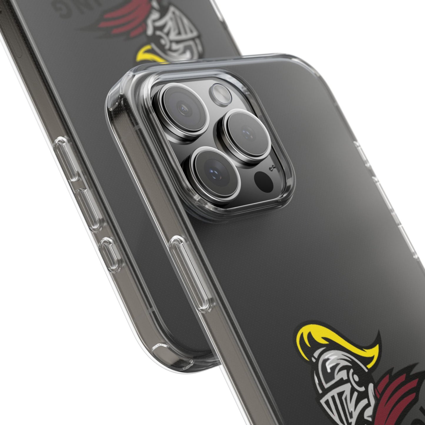 Clear Phone Case with Harding Logo