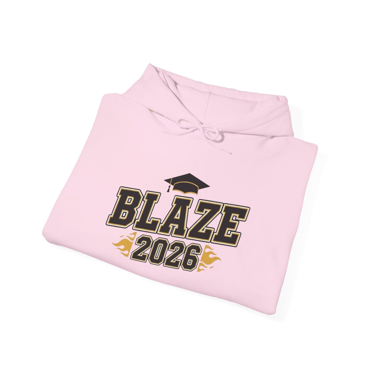 Burnsville Blaze Class of 2026 Block Hoodie