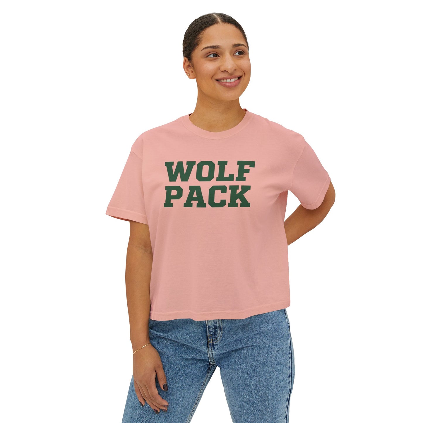 Park Cottage Grove Wolfpack Casual Women's Boxy Tee