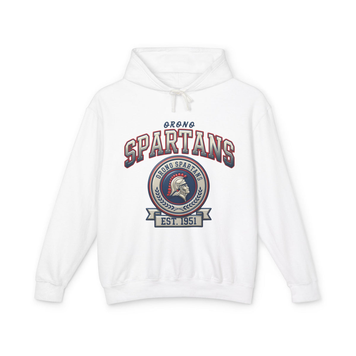 Orono Spartans Est. 1951 Lightweight Hooded Sweatshirt