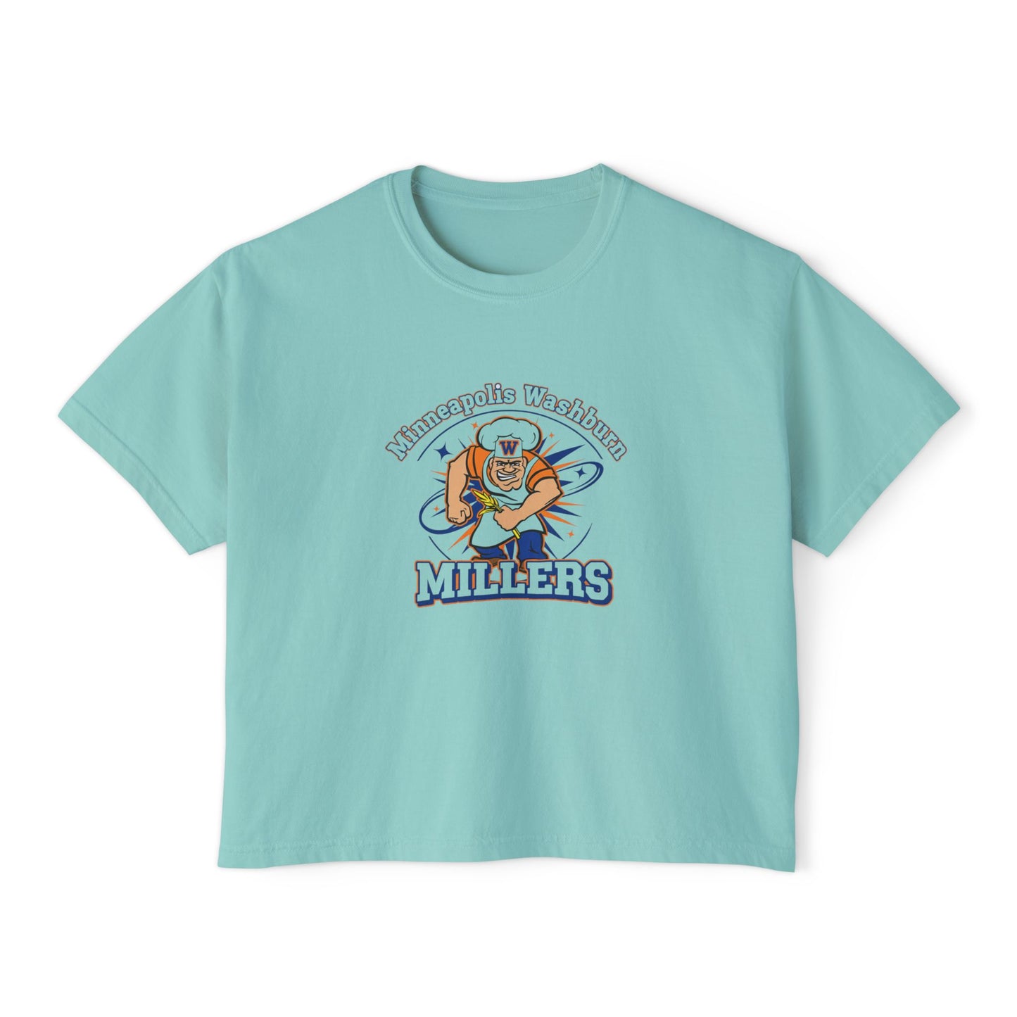 Minneapolis Washburn Millers Casual Women's Boxy Tee