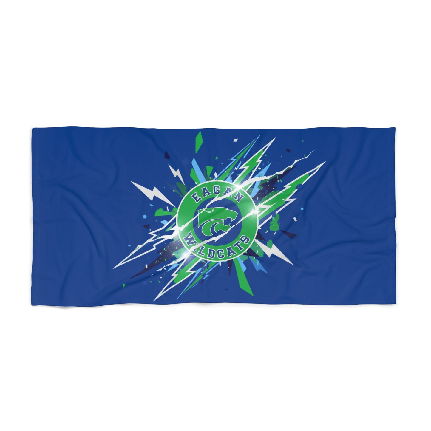 Eagan Wildcats Beach Towel