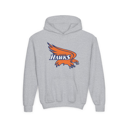 Robbinsdale Cooper Hawks Youth Hooded Sweatshirt - Comfortable Team Spirit Wear