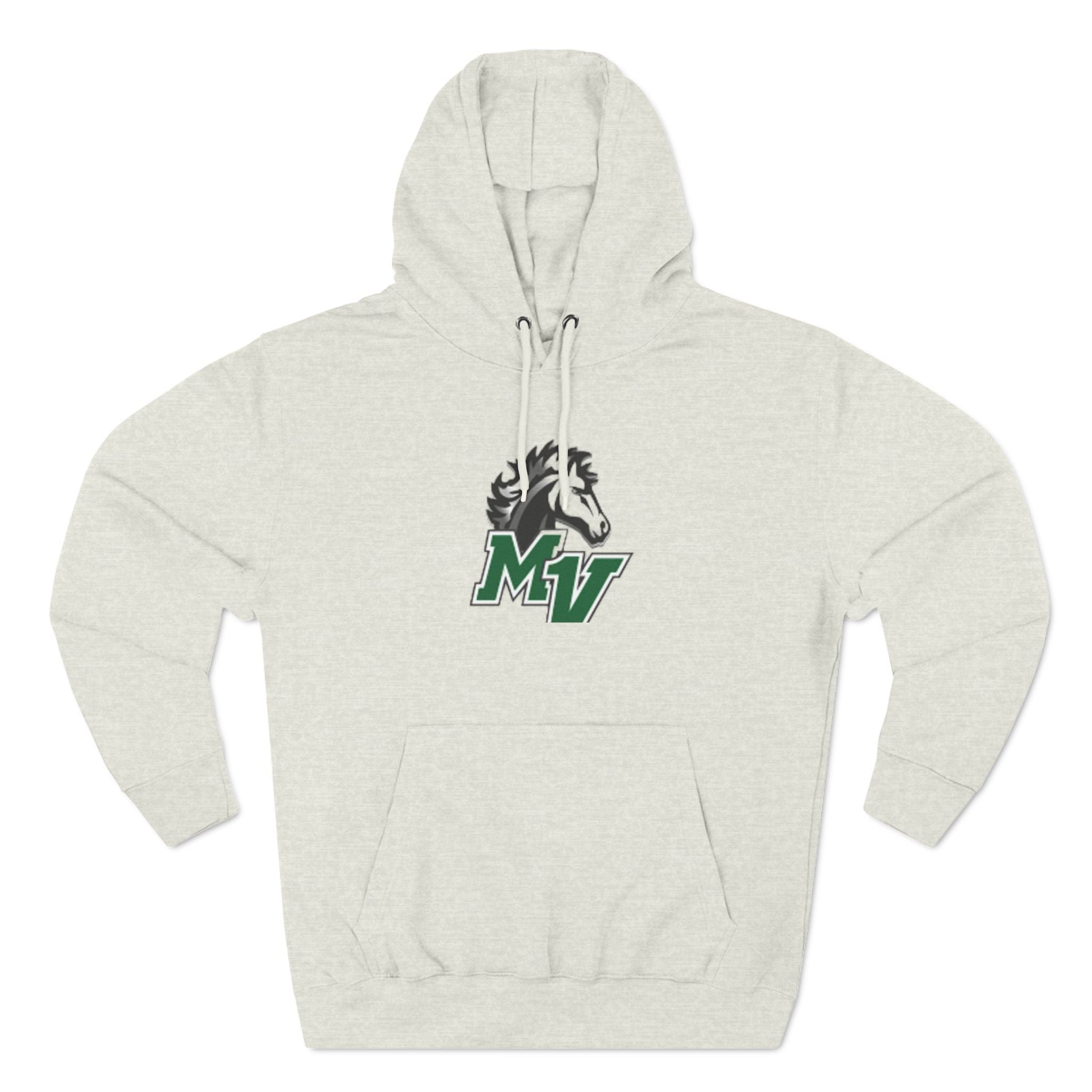 Mounds View Mustangs Three-Panel Fleece Hoodie