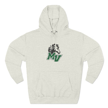 Mounds View Mustangs Three-Panel Fleece Hoodie