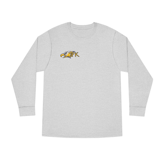 Bloomington Kennedy Eagles Casual Long Sleeve Crewneck Tee - Perfect for Everyday Wear