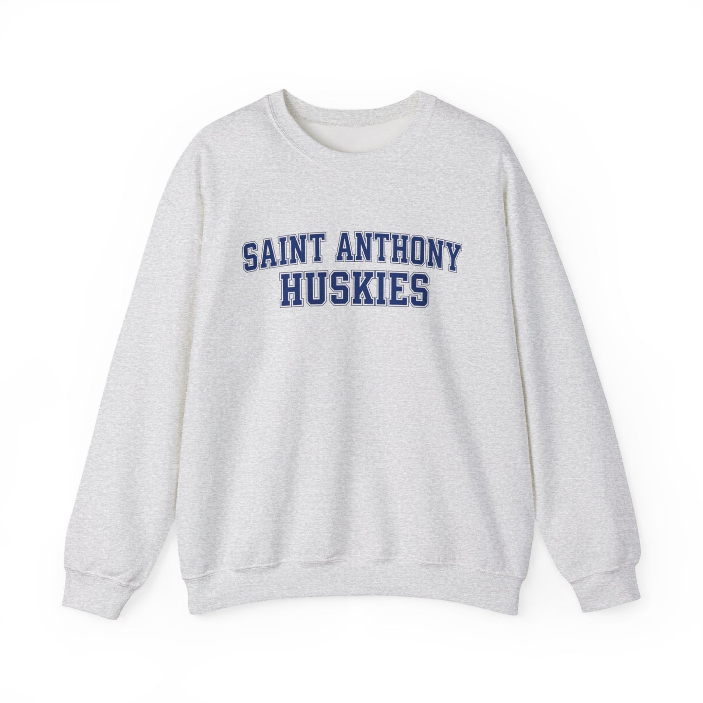 Saint Anthony Huskies Unisex Heavy Blend™ Crewneck Sweatshirt - Cozy Graphic Fashion