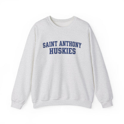 Saint Anthony Huskies Unisex Heavy Blend™ Crewneck Sweatshirt - Cozy Graphic Fashion