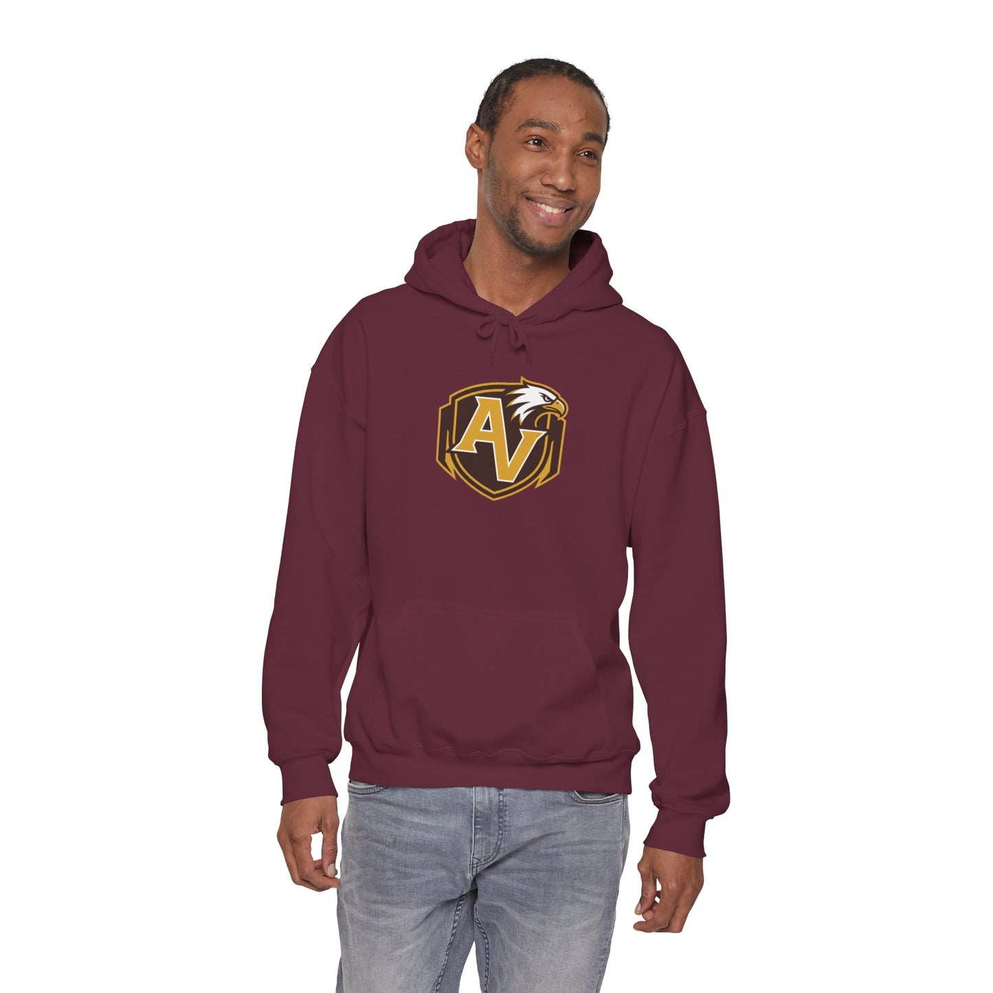 Apple Valley Eagles Emblem Hoodie