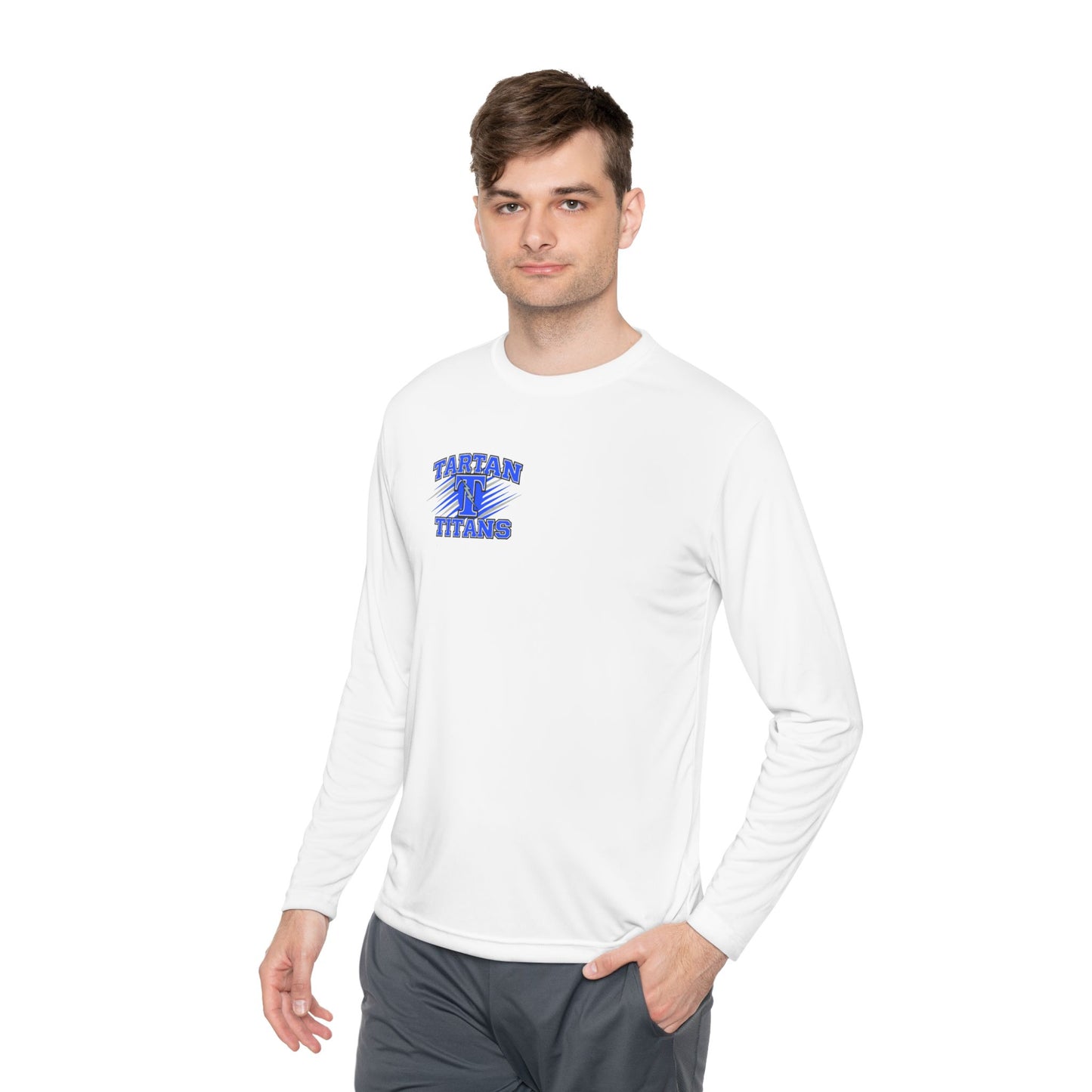 Tartan Titans Unisex Lightweight Long Sleeve Tee - Stylish Athletic Wear