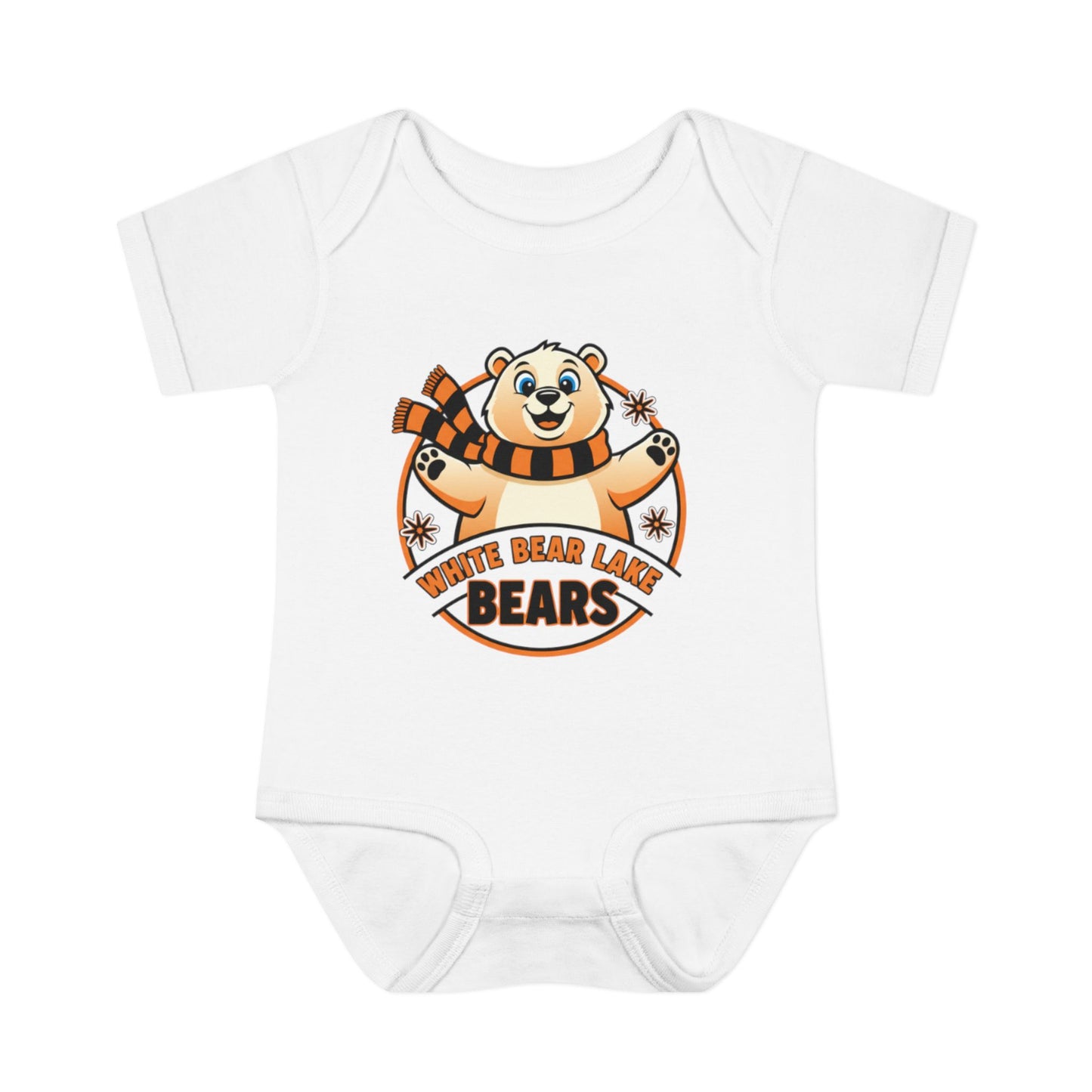 White Bear Bears Onesie
