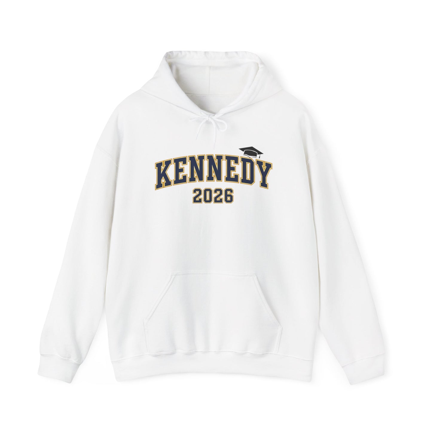 Bloomington Kennedy JFK Class of 2026 Block Hoodie