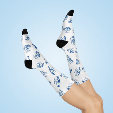Minneapolis North Polars Stylish Cushioned Crew Socks - Perfect for Outdoor Adventures and Daily Comfort