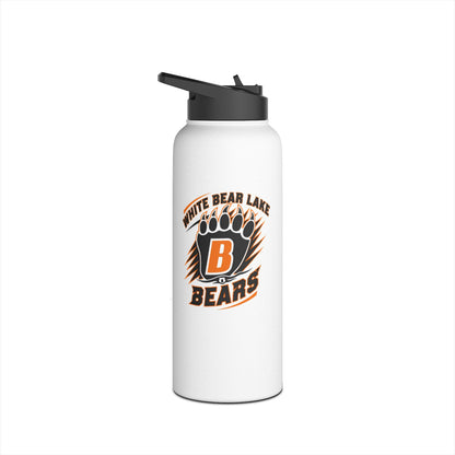 Water Bottle - White Bear Lake Bears Stainless Steel, Durable