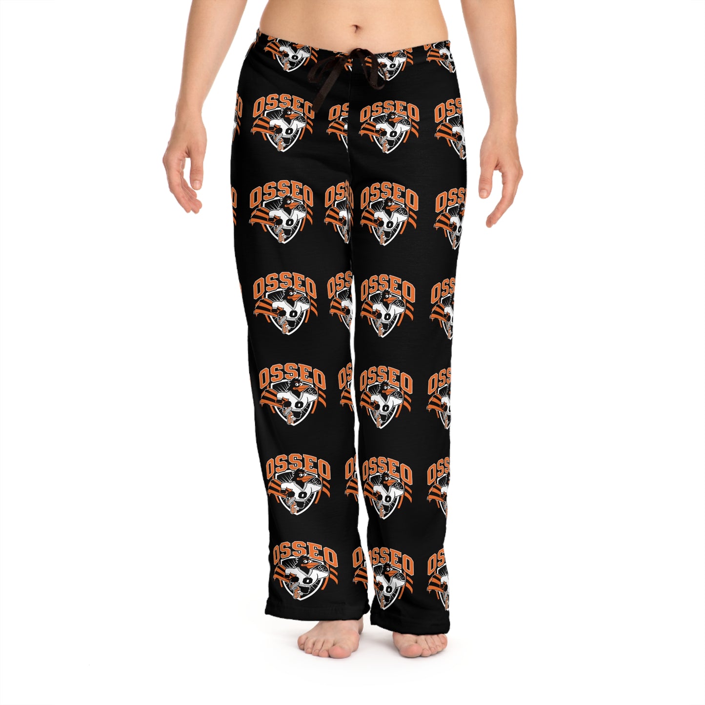 Osseo Orioles Women's Black Pajama Pants