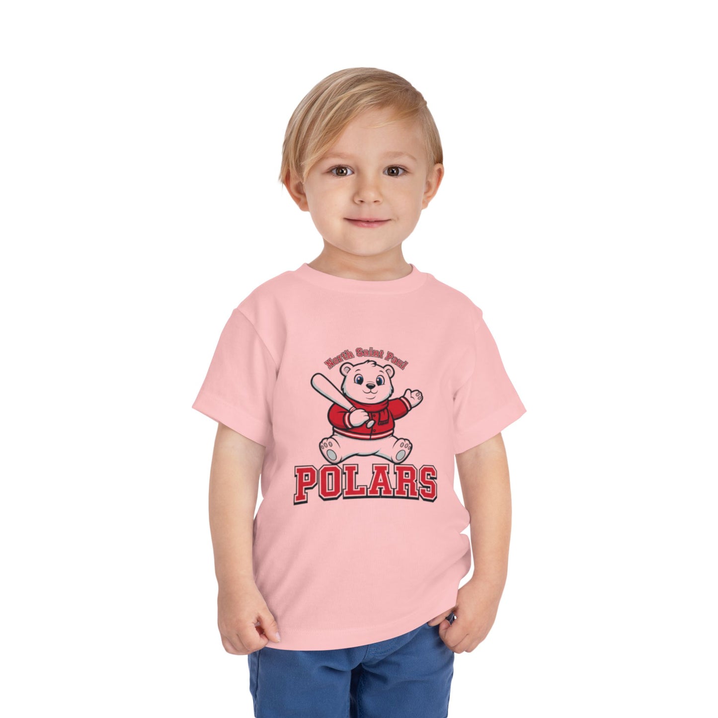North Saint Paul Polars Playful Toddler Short Sleeve Tee