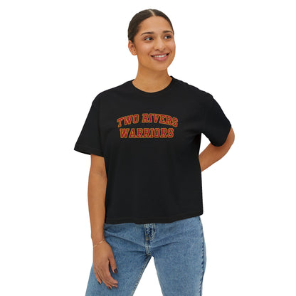 Two Rivers Warriors Casual Women's Boxy Tee