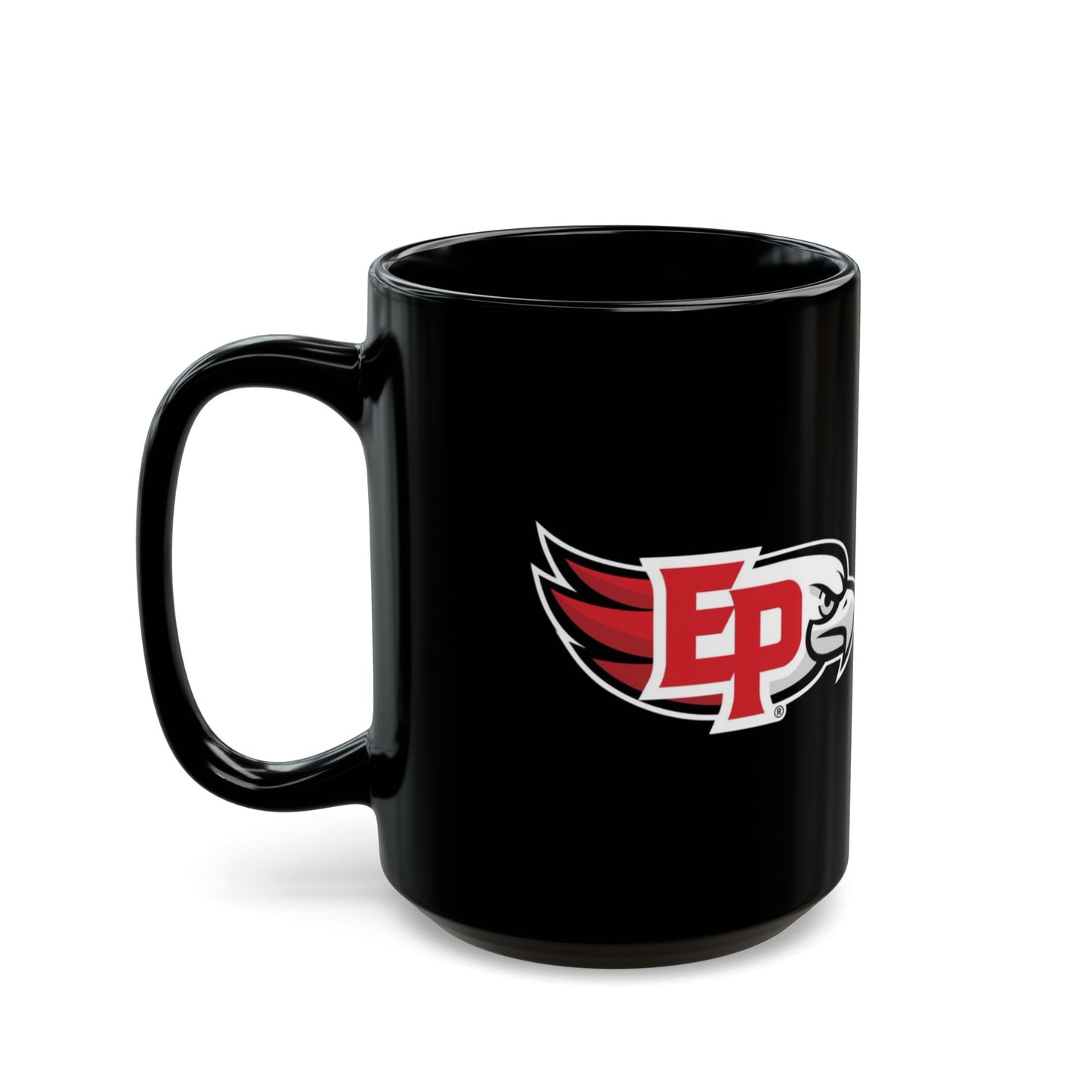 Eden Prairie Eagles Black Coffee Mug - 11oz or 15oz
