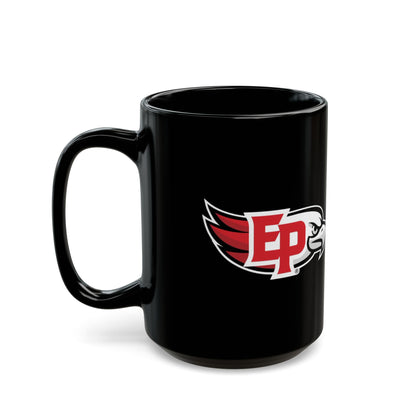 Eden Prairie Eagles Black Coffee Mug - 11oz or 15oz