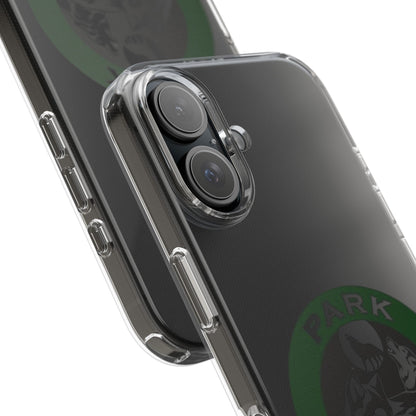 Custom Clear Phone Case - Park Wolfpack Design