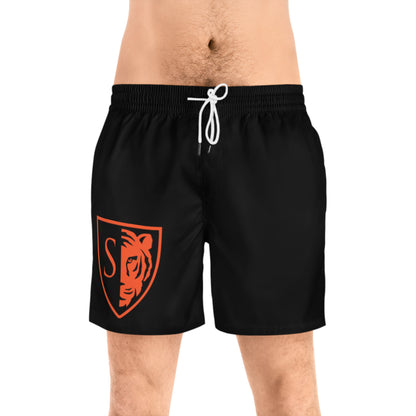 Minneapolis South Tigers Swim Shorts for Men - Fun Patterned Beachwear