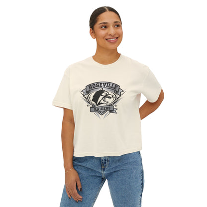 Roseville Raiders Casual Women's Boxy Tee
