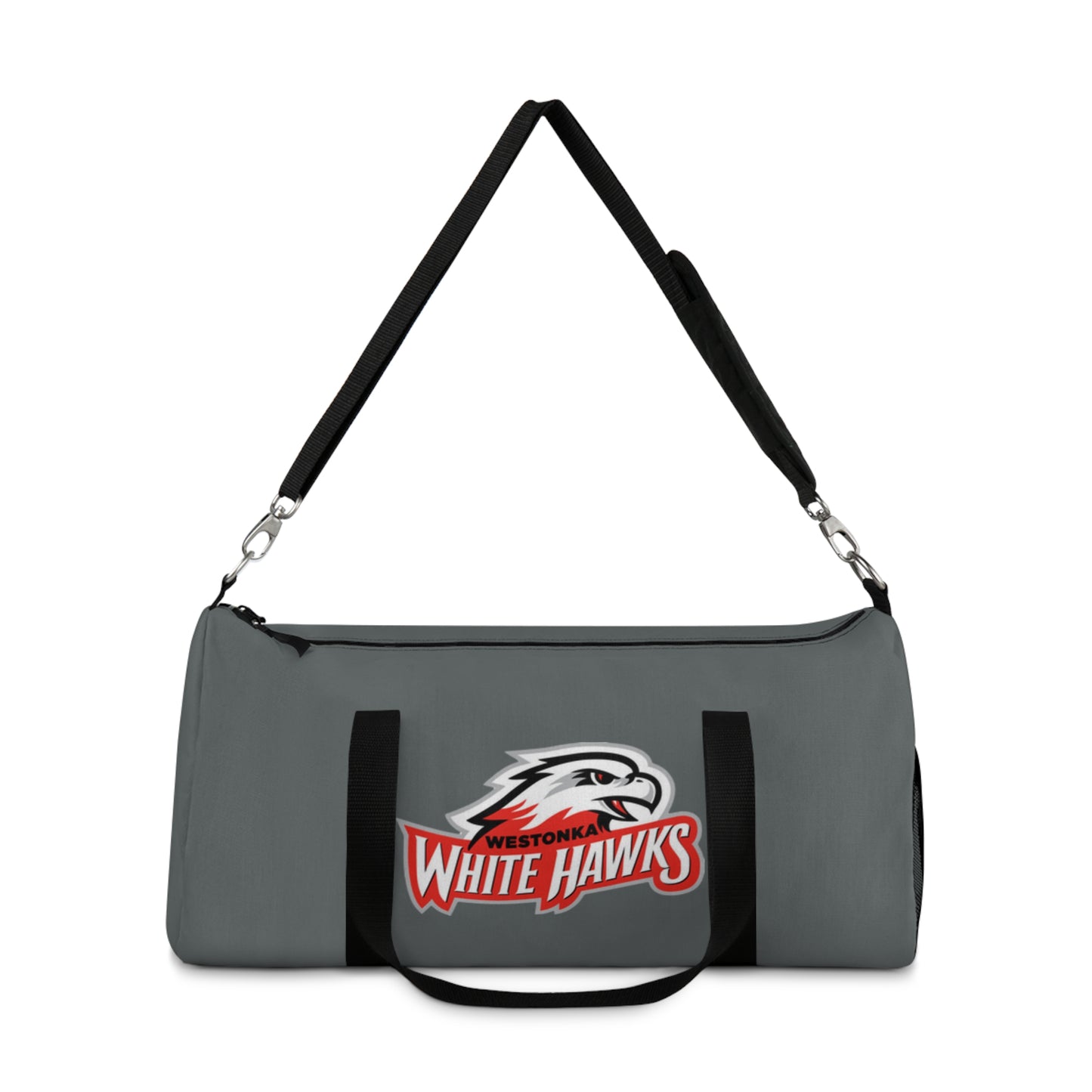 Mound Westonka White Hawks Duffel Bag - Stylish Gym & Travel Bag