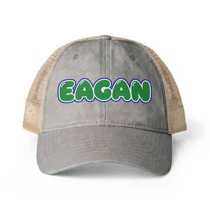 Eagan Wildcats Women's Washed Mesh-Back Cap