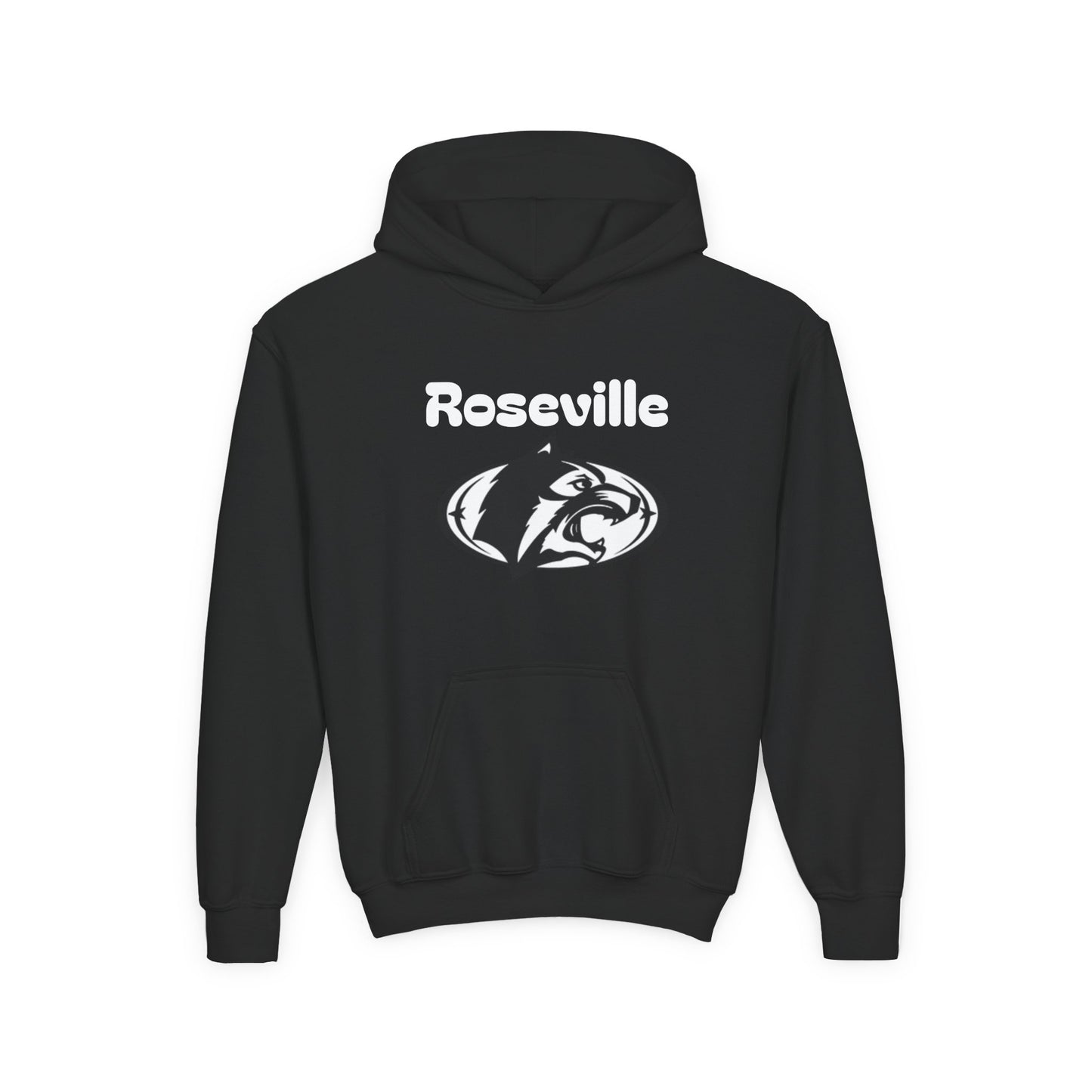 Roseville Raiders Youth Sporty Hoodie, Perfect for Casual Wear
