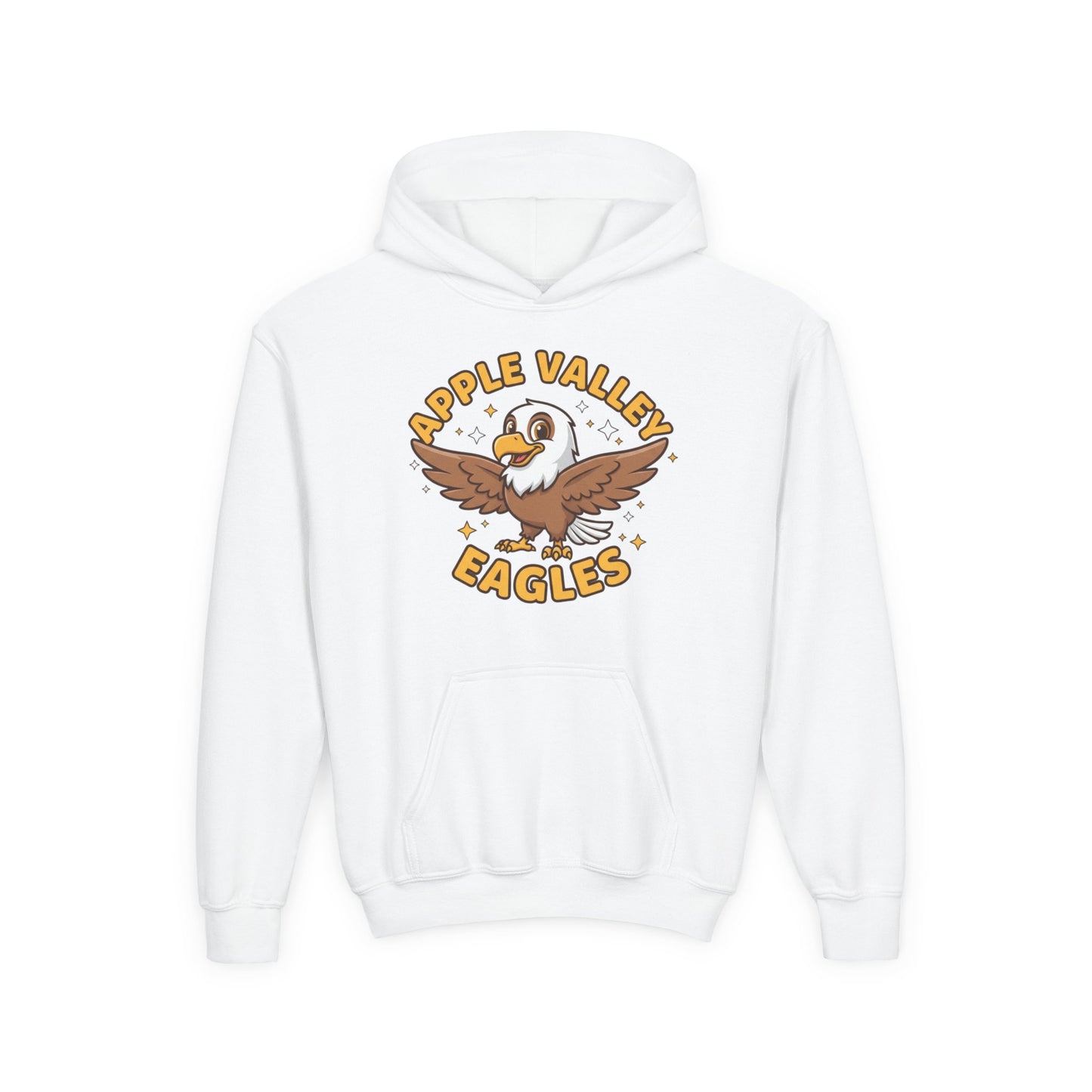 Apple Valley Eagles Youth Heavy Blend Hooded Sweatshirt
