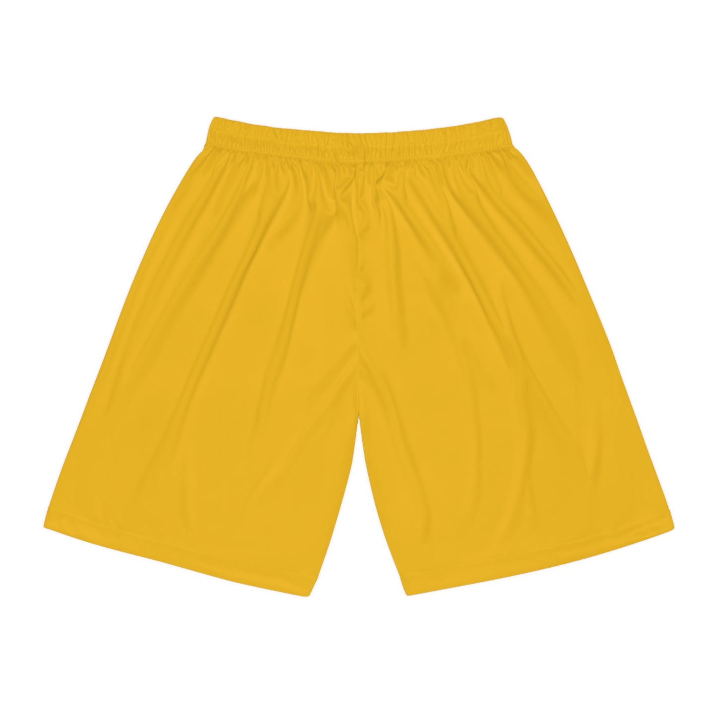 Columbia Heights Hylanders Men's Yellow Basketball Shorts