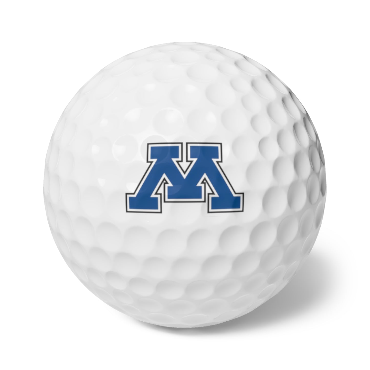 Minnetonka Skippers Golf Balls, 6pcs