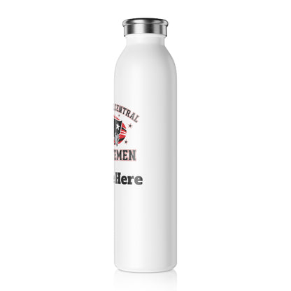 Saint Paul Central Minutemen Slim Water Bottle —  Stainless Insulated Bottle