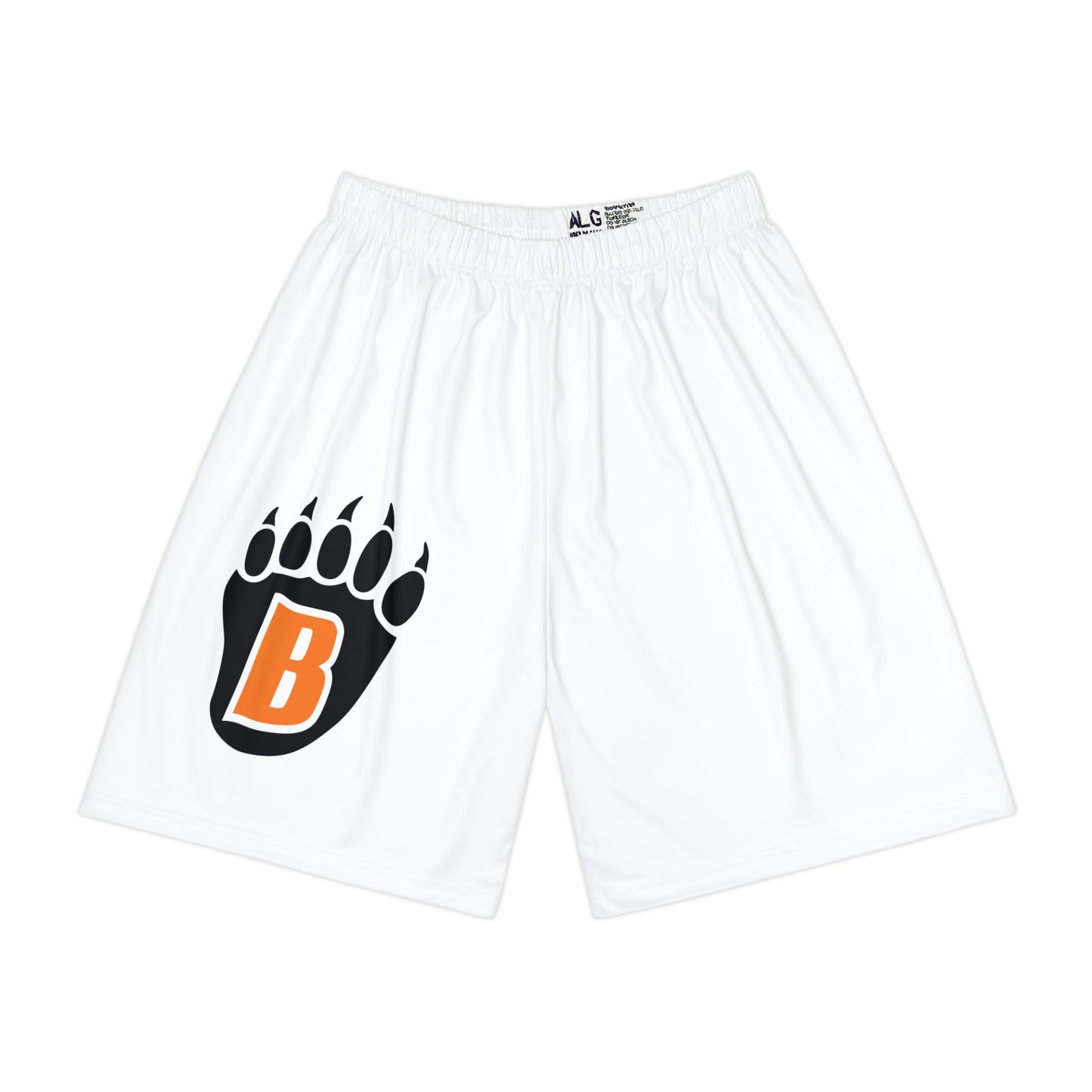 White Bear Lake Bears White Men's Sports Shorts