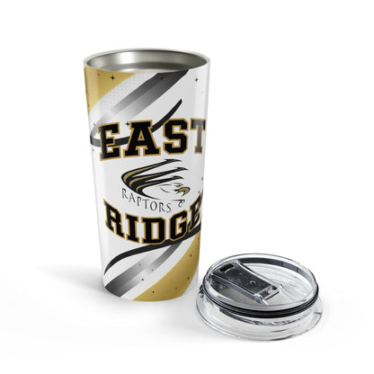 East Ridge Raptors  20oz Stainless Steel Tumbler — Insulated Travel Cup