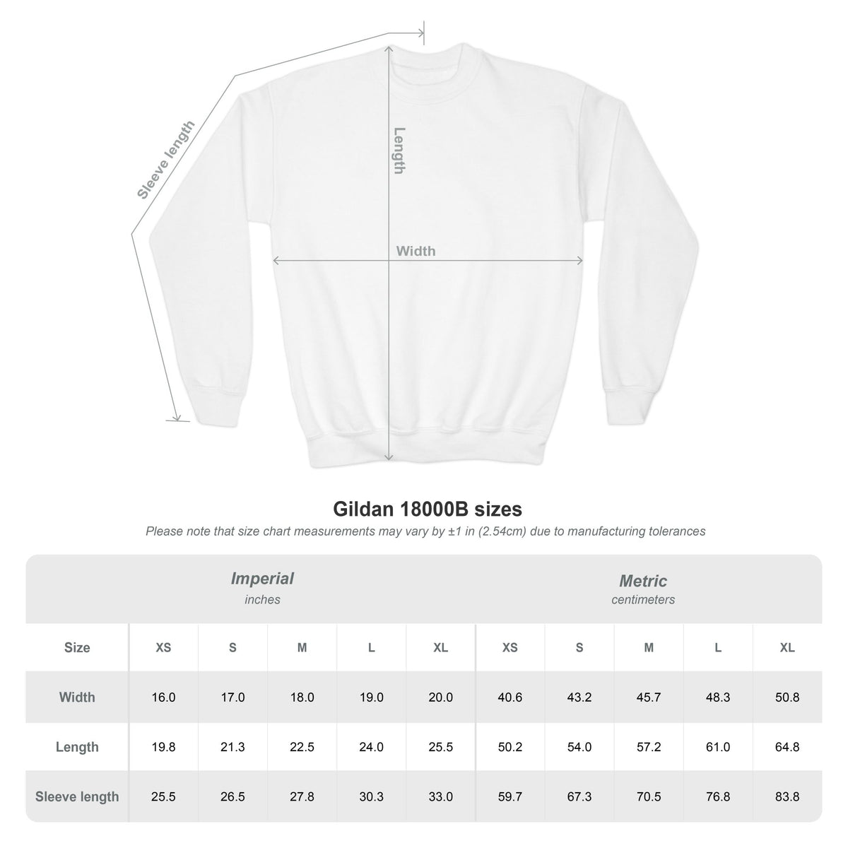 White Bear Lake Bears Youth Crewneck Sweatshirt – School Spirit Classic