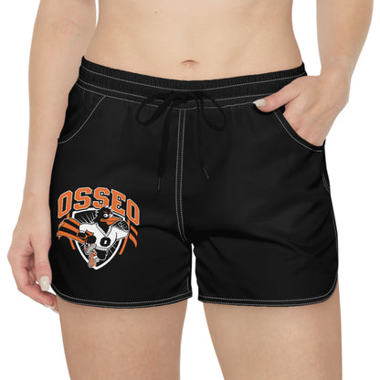 Osseo Orioles Black Women's Casual Shorts