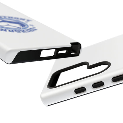 Saint Anthony Huskies Tough Phone Case — Protective White Phone Cover with Husky Logo