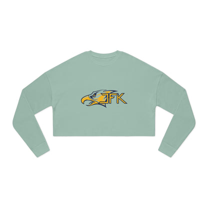 Bloomington Kennedy Eagles Trendy Women's Cropped Sweatshirt