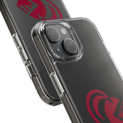 Irondale Knights Shield Clear Phone Case - Durable Protection with Bold Design