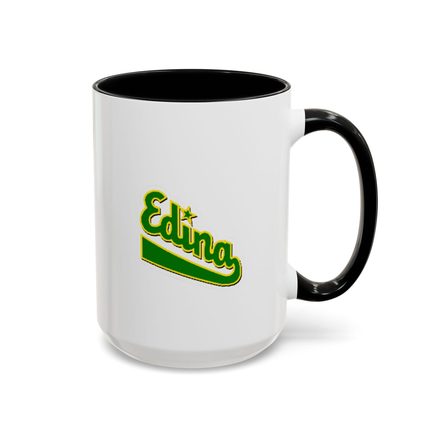 Edina Accent Coffee Mug - 11 & 15oz Ceramic - Perfect Gift for Coffee Lovers