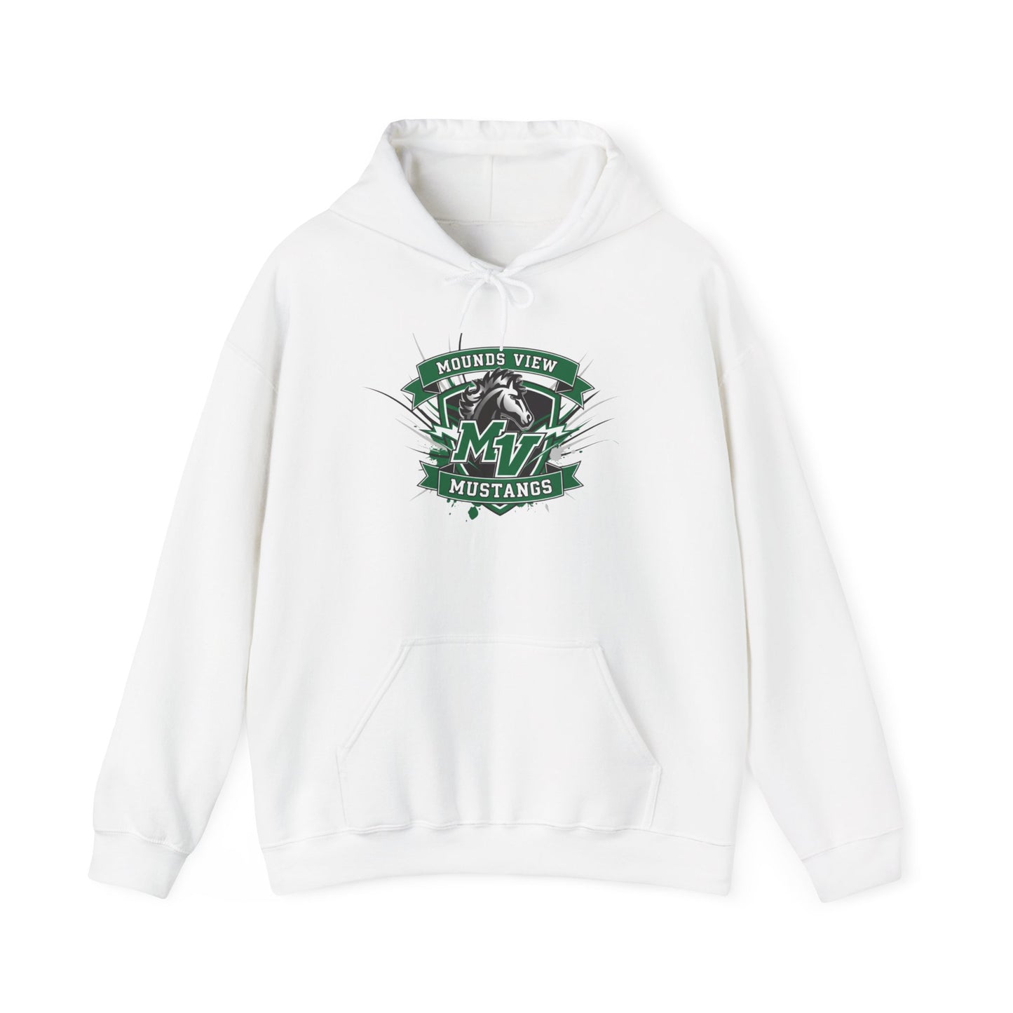 Mounds View Mustangs Vintage School Mascot Sweatshirt